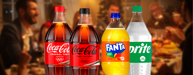 Vivi la magia delle feste<br>con Coca-Cola